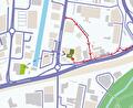 Route nieuwe locatie Leeuwarden Een tekstuele versie van de afbeelding is hieronder toegevoegd.